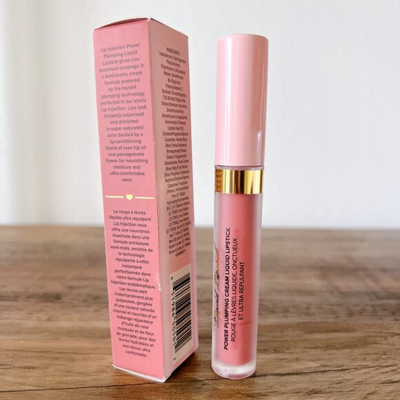 Too Faced Lip Injection Power Plumping Cream Liquid Lipstick - Size Queen - Picture 2 of 3